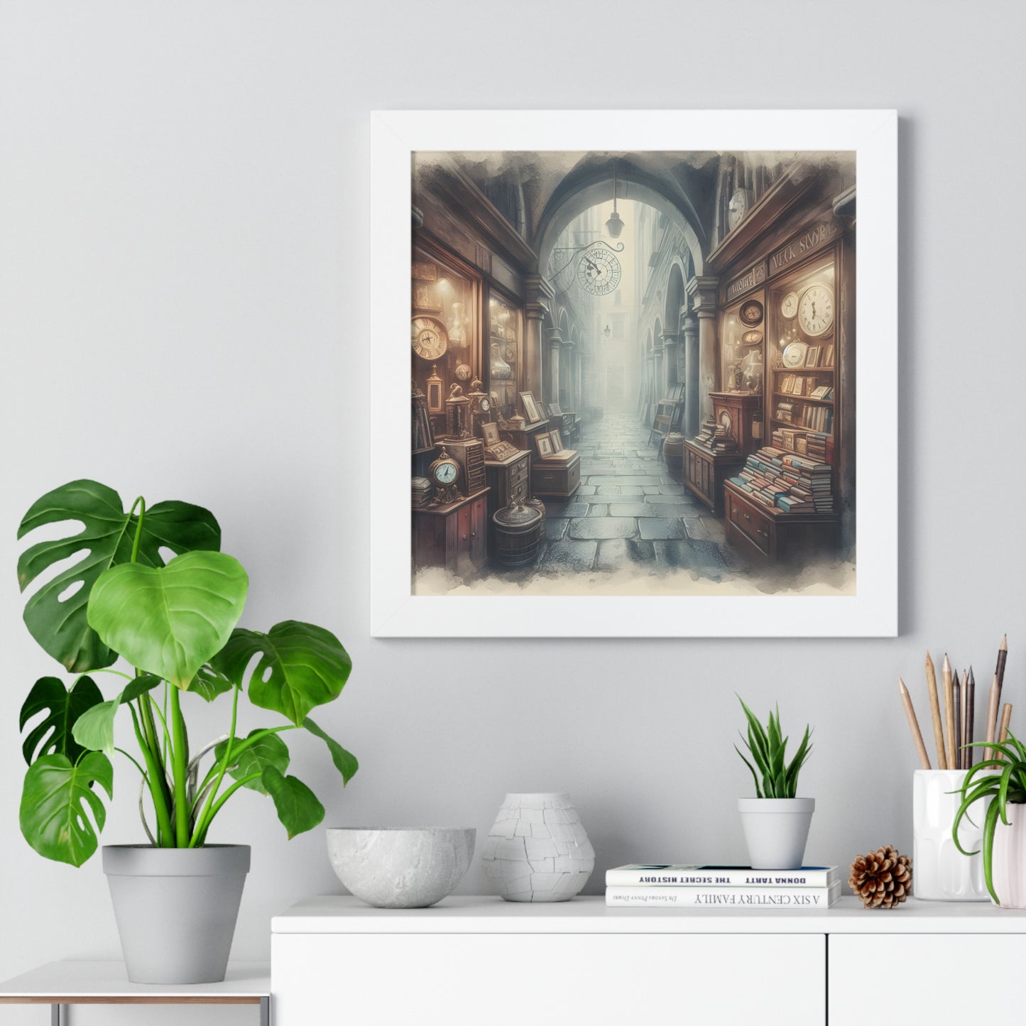 Vintage Clock Passage