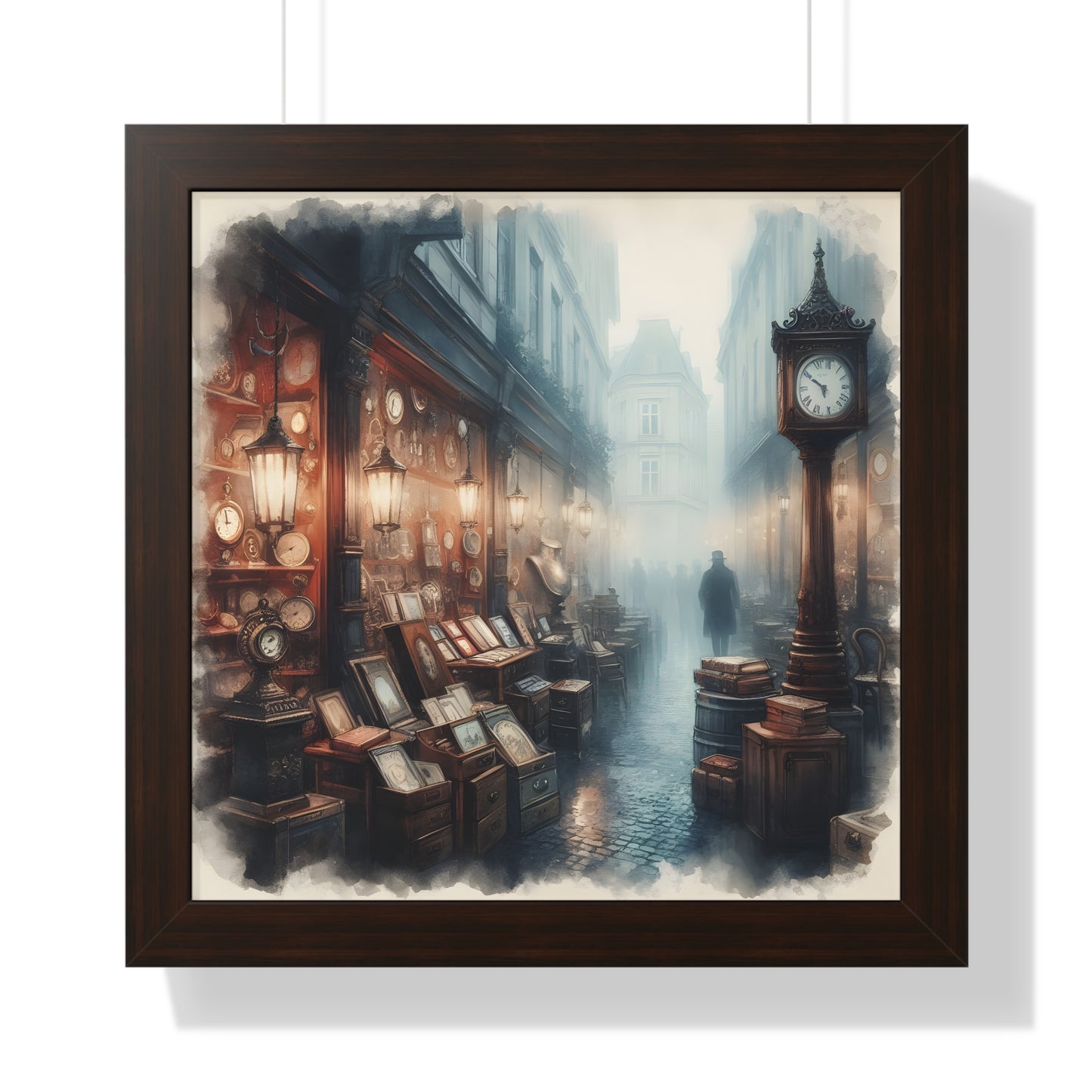 Foggy Market Street